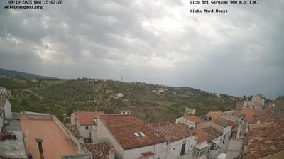 immagine della webcam nei dintorni di San Giovanni Rotondo: webcam Vico del Gargano