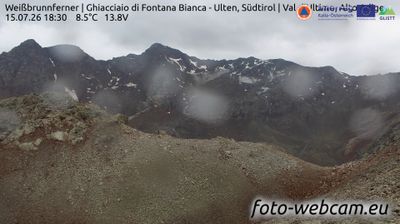 immagine della webcam nei dintorni di Senales: webcam Martello