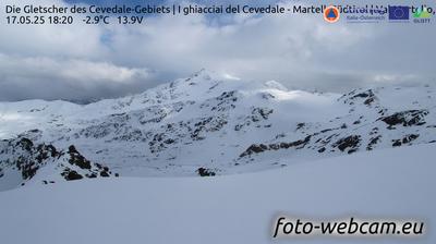 Preview delle webcam di Martello: Die Gletscher des Cevedale-Gebiets | I ghiacciai del Cevedale - Südtirol | Val - Alto Adige
