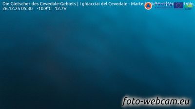 immagine della webcam nei dintorni di Malga San Valentino: webcam Stelvio