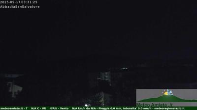 immagine della webcam nei dintorni di Monte Amiata: webcam Abbadia San Salvatore