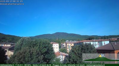 immagine della webcam nei dintorni di Monte Amiata: webcam Abbadia San Salvatore