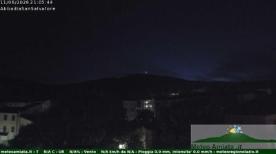 immagine della webcam nei dintorni di Castell'Azzara: webcam Abbadia San Salvatore