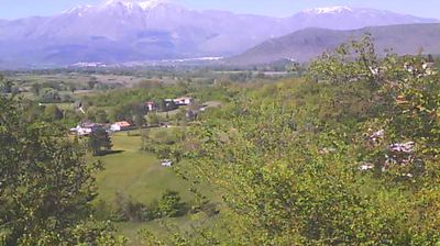 immagine della webcam nei dintorni di Rocca di Cambio: webcam Castellafiume
