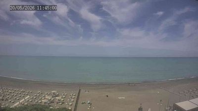 immagine della webcam nei dintorni di Montecatini Val di Cecina: webcam Marina Di Castagneto