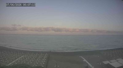 immagine della webcam nei dintorni di Montecatini Val di Cecina: webcam Marina Di Castagneto