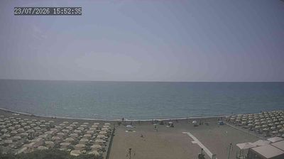 immagine della webcam nei dintorni di Montecatini Val di Cecina: webcam Marina Di Castagneto