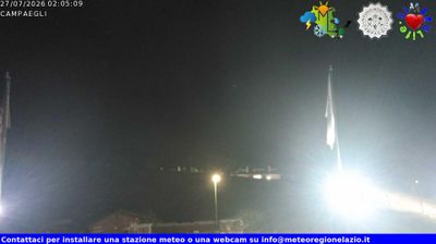 immagine della webcam nei dintorni di Cervara di Roma: webcam Campaegli
