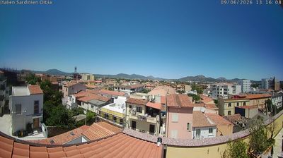 immagine della webcam nei dintorni di Liscia di Vacca: webcam Olbia