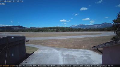 immagine della webcam nei dintorni di San Severino Lucano: webcam Grumento Nova