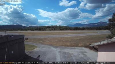 immagine della webcam nei dintorni di Monte Sirino: webcam Grumento Nova