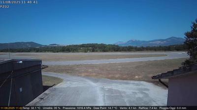 immagine della webcam nei dintorni di Monte Sirino: webcam Grumento Nova