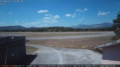 immagine della webcam nei dintorni di Monte Sirino: webcam Grumento Nova