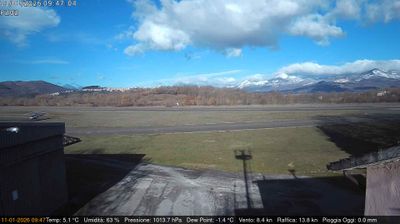 immagine della webcam nei dintorni di Villa d'Agri: webcam Grumento Nova