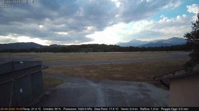 immagine della webcam nei dintorni di San Severino Lucano: webcam Grumento Nova