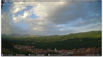 immagine della webcam nei dintorni di Calvera: webcam San Severino Lucano