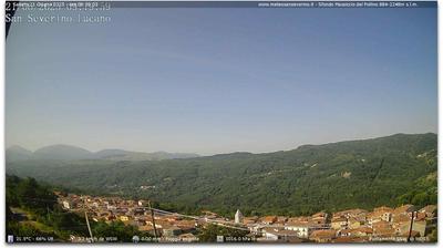 immagine della webcam nei dintorni di Castelsaraceno: webcam San Severino Lucano