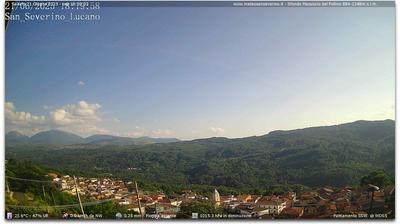 immagine della webcam nei dintorni di San Martino d`agri: webcam San Severino Lucano