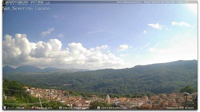 immagine della webcam nei dintorni di Grumento Nova: webcam San Severino Lucano