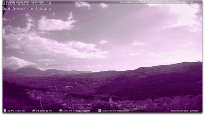 immagine della webcam nei dintorni di San Basile: webcam San Severino Lucano