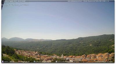 immagine della webcam nei dintorni di Monte Sirino: webcam San Severino Lucano