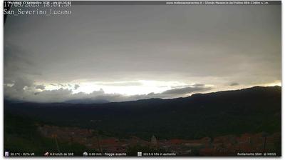 immagine della webcam nei dintorni di Campo Tenese: webcam San Severino Lucano