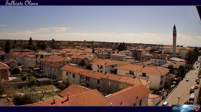 immagine della webcam nei dintorni di Castiglione Olona: webcam Solbiate Olona