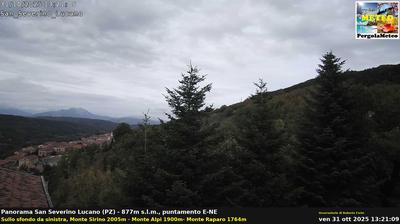 immagine della webcam nei dintorni di Morano Calabro: webcam San Severino Lucano