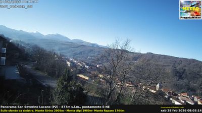 immagine della webcam nei dintorni di Episcopia: webcam San Severino Lucano