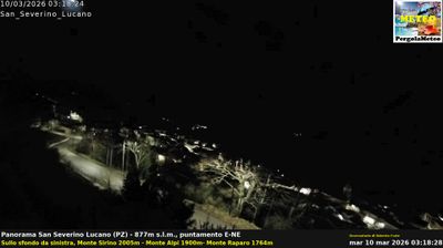 immagine della webcam nei dintorni di Morano Calabro: webcam San Severino Lucano