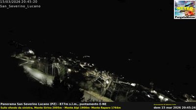 immagine della webcam nei dintorni di Grumento Nova: webcam San Severino Lucano