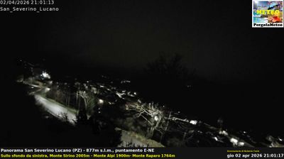 immagine della webcam nei dintorni di Acqualisparti: webcam San Severino Lucano