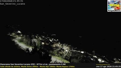 immagine della webcam nei dintorni di Morano Calabro: webcam San Severino Lucano