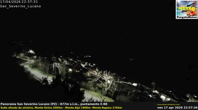 immagine della webcam nei dintorni di Calvera: webcam San Severino Lucano