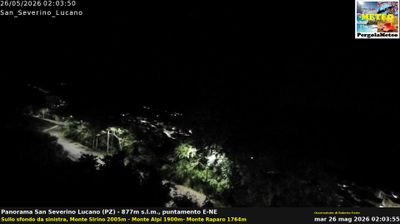 immagine della webcam nei dintorni di Massacornuta: webcam San Severino Lucano