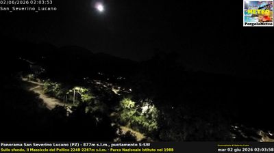 immagine della webcam nei dintorni di Morano Calabro: webcam San Severino Lucano