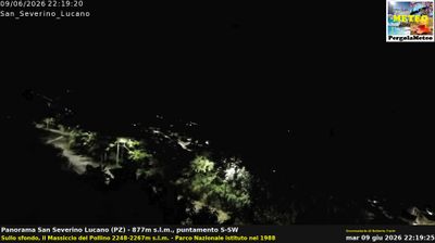immagine della webcam nei dintorni di San Basile: webcam San Severino Lucano