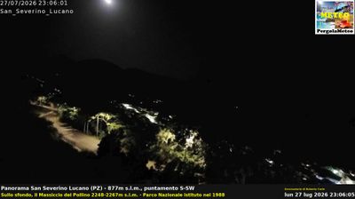 immagine della webcam nei dintorni di Lauria: webcam San Severino Lucano