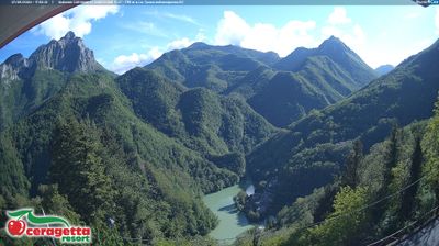 immagine della webcam nei dintorni di Campo Cecina: webcam Careggine