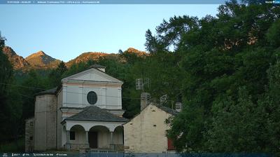 immagine della webcam nei dintorni di Traversella: webcam Carema