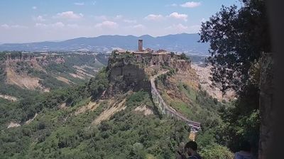 immagine della webcam nei dintorni di Viterbo: webcam Lubriano