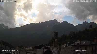 immagine della webcam nei dintorni di Dosso Pasò: webcam Valbondione