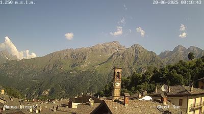 immagine della webcam nei dintorni di Montagna in Valtellina: webcam Valbondione