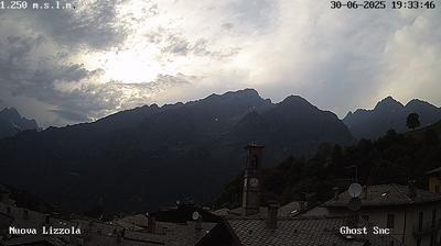 immagine della webcam nei dintorni di Chiareggio: webcam Valbondione