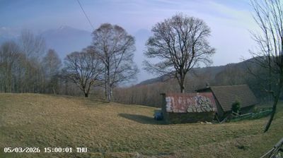 immagine della webcam nei dintorni di Lanzo d'Intelvi: webcam Sant'Abbondio