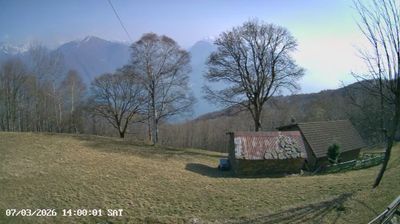 immagine della webcam nei dintorni di Lanzo d'Intelvi: webcam Sant'Abbondio