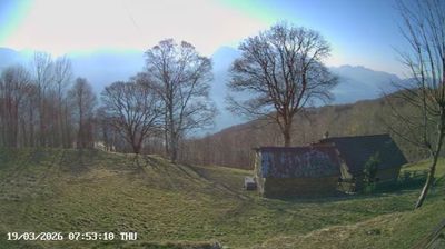 immagine della webcam nei dintorni di Bellano: webcam Sant'Abbondio