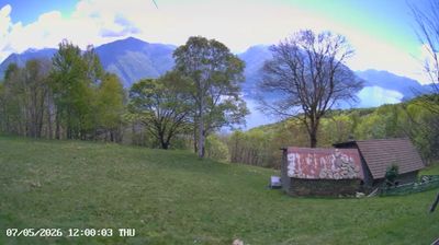 immagine della webcam nei dintorni di Bellano: webcam Sant'Abbondio