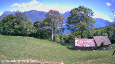immagine della webcam nei dintorni di Alpe Giumello: webcam Sant'Abbondio