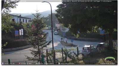 immagine della webcam nei dintorni di Poggio Bustone: webcam Montereale
